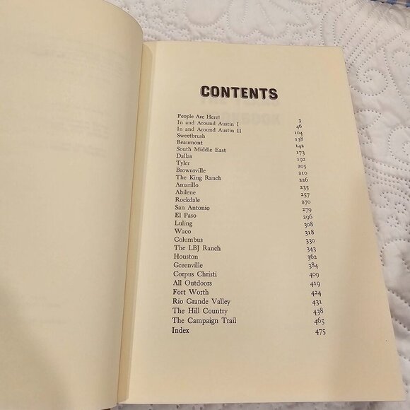 Vintage The Texas Cookbook By Mary Faulk Koock 1965 Hardcover First Edition - Picture 5 of 12